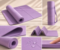 Tapis fitness pliable 4mm