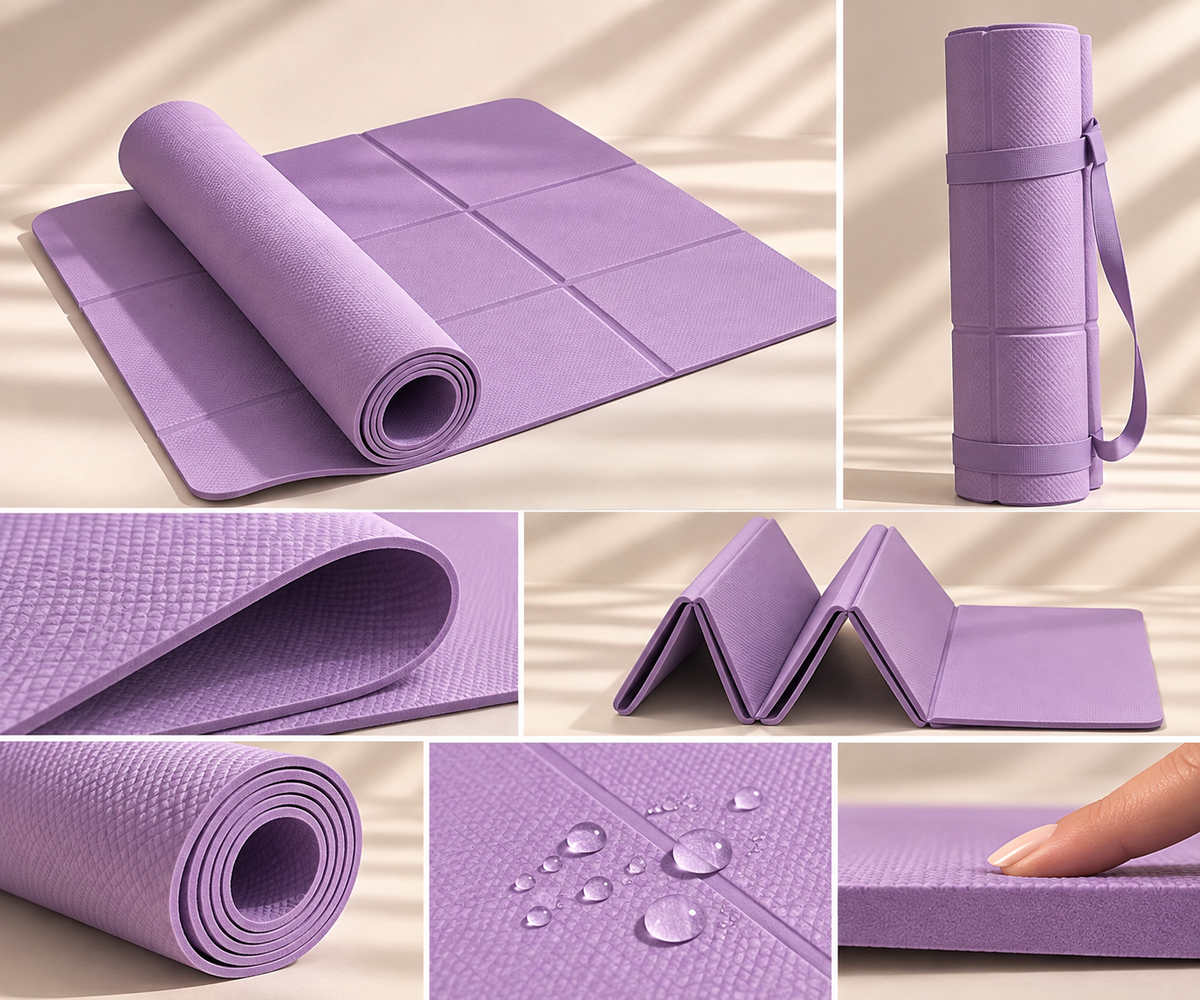 Tapis fitness pliable 4mm